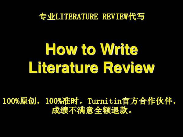 Literature Review 代写,文献综述代写,Review 代写